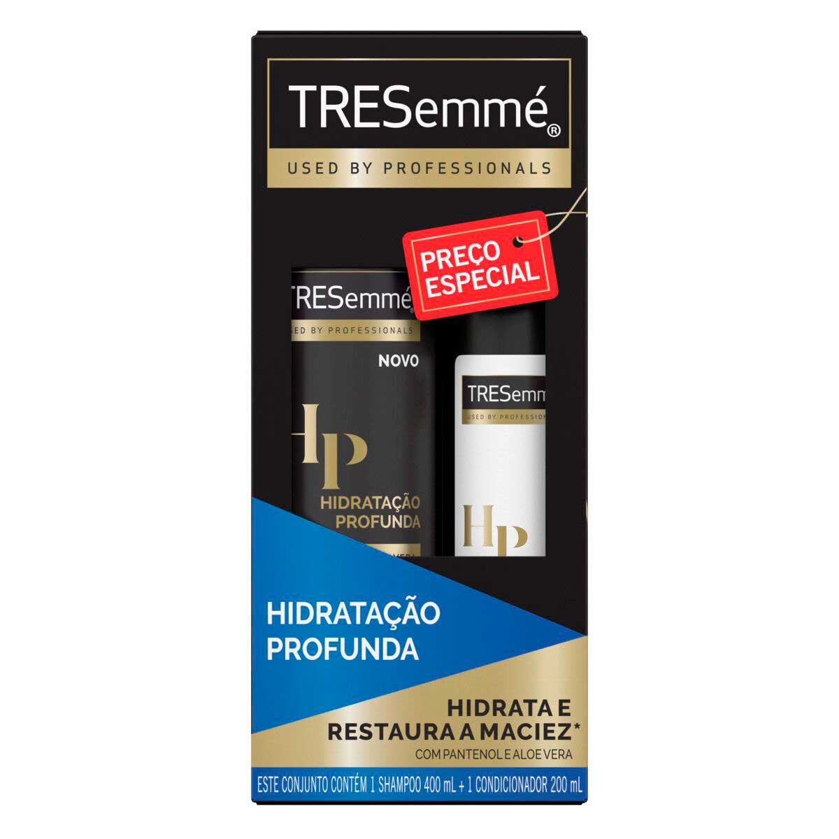 Shampoo e Condicionador Tresemmé Hidratação Profunda 400ml e 200ml