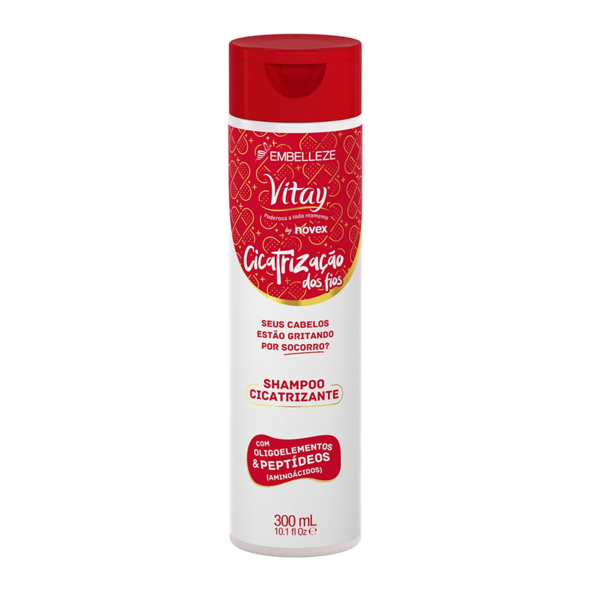 Shampoo Embelleze Vitay Cicatrização dos Fios 300 ml