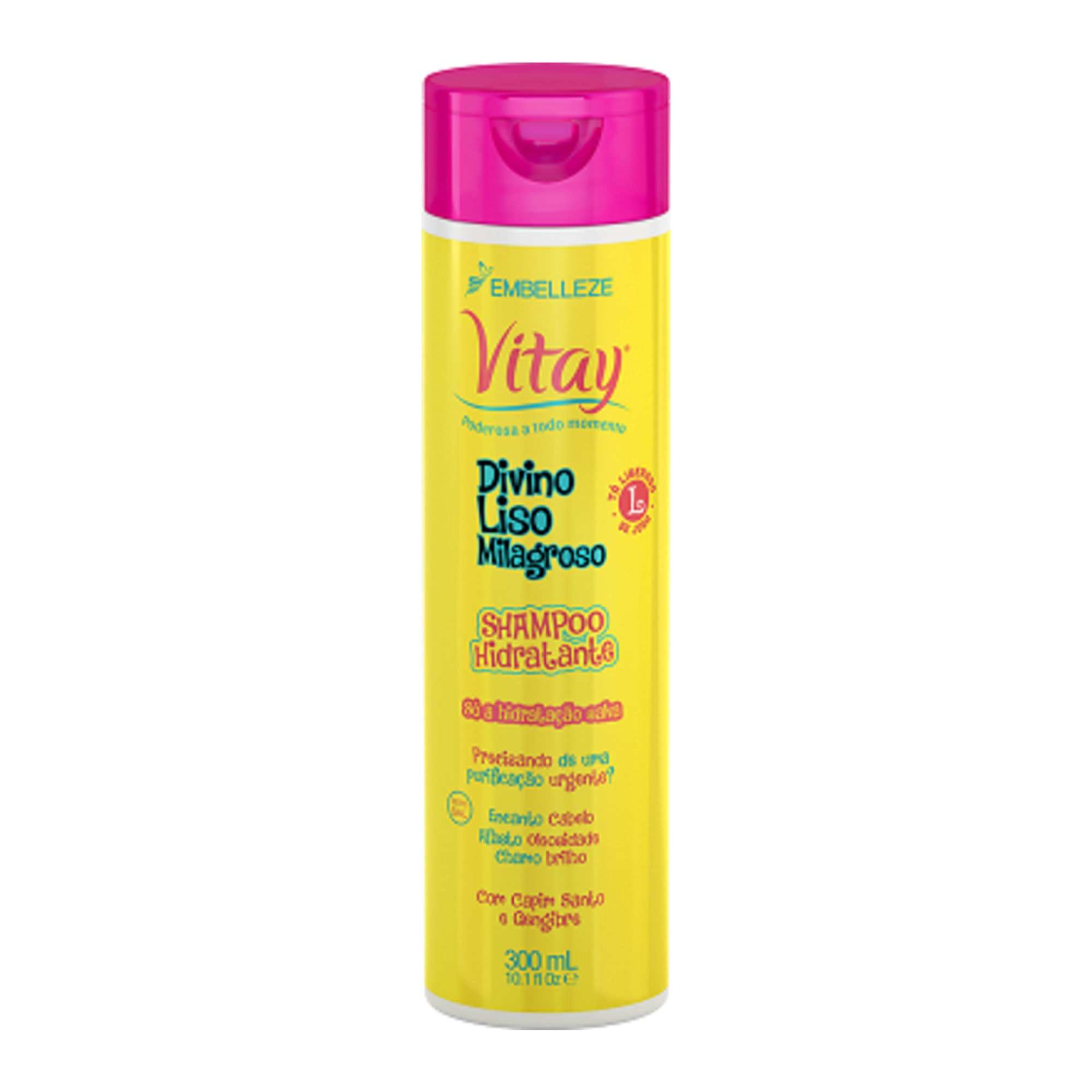 Shampoo Embelleze Vitay Divino Liso Milagroso 300 ml