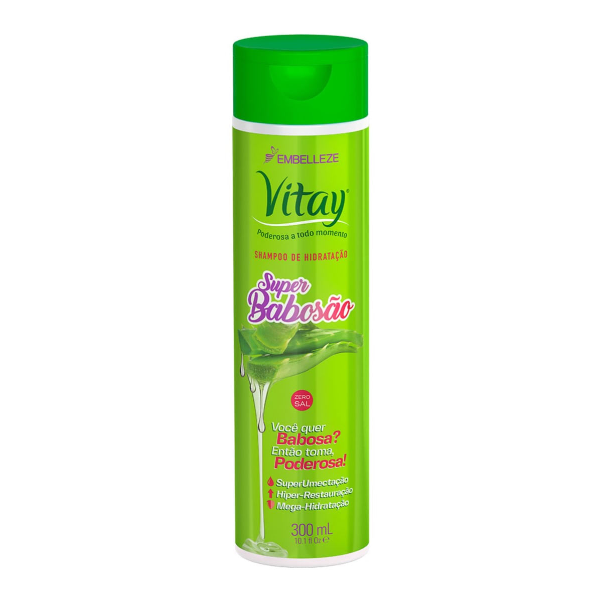 Shampoo Embelleze Vitay Super Babosão 300 ml