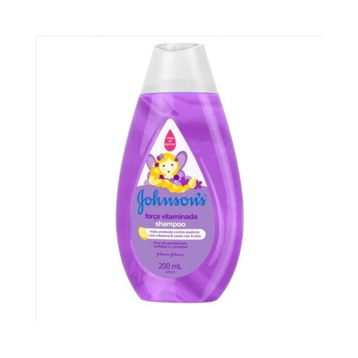 Shampoo Infantil Johnson&apos;s Força Vitaminada 200ml