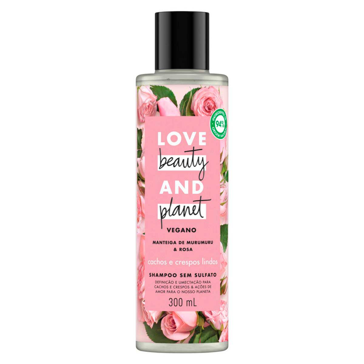 Shampoo Love Beauty and Planet Cachos e Crespos Lindos 300 ml