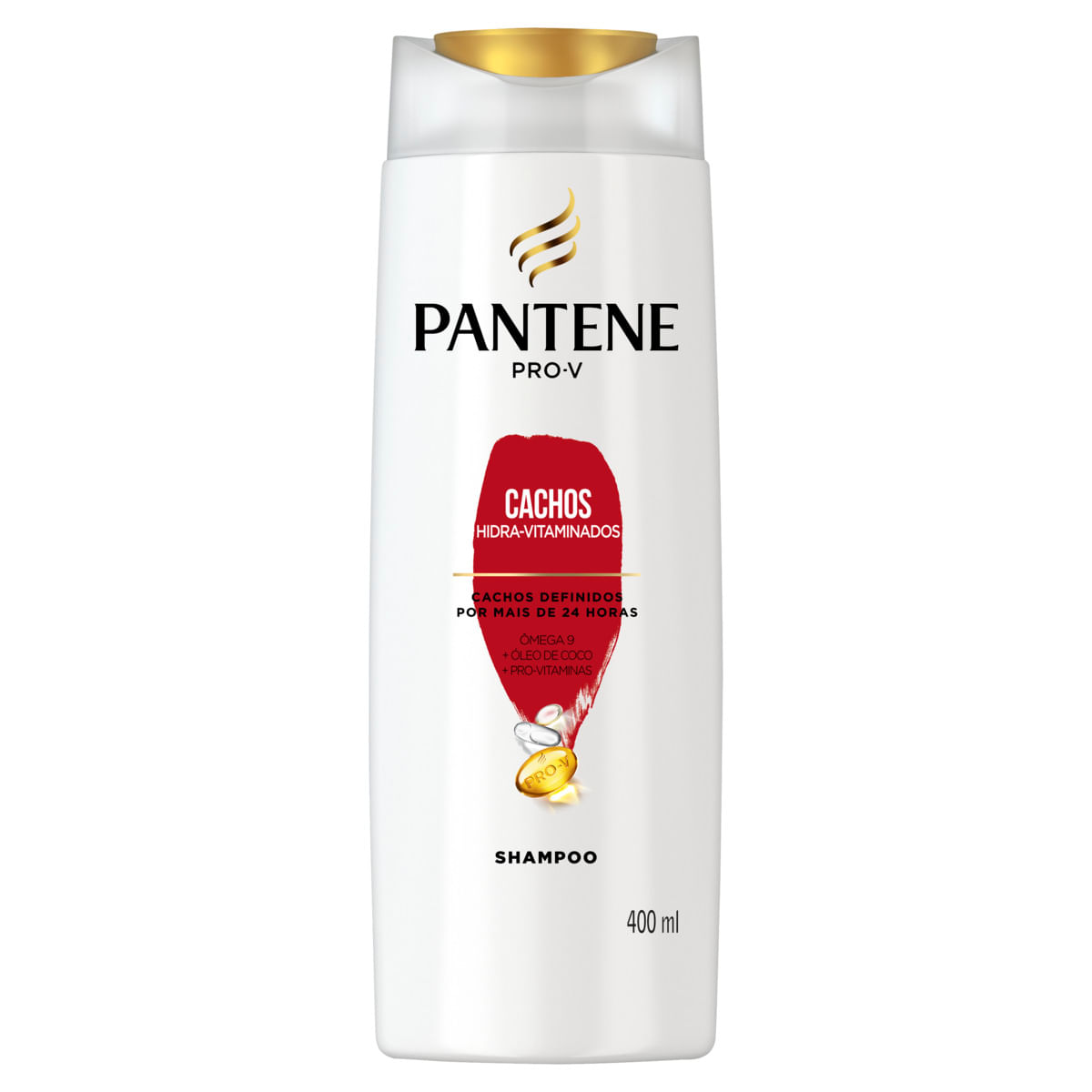 Shampoo Pantene Cachos Hidra-Vitaminados sem Sal 400ml