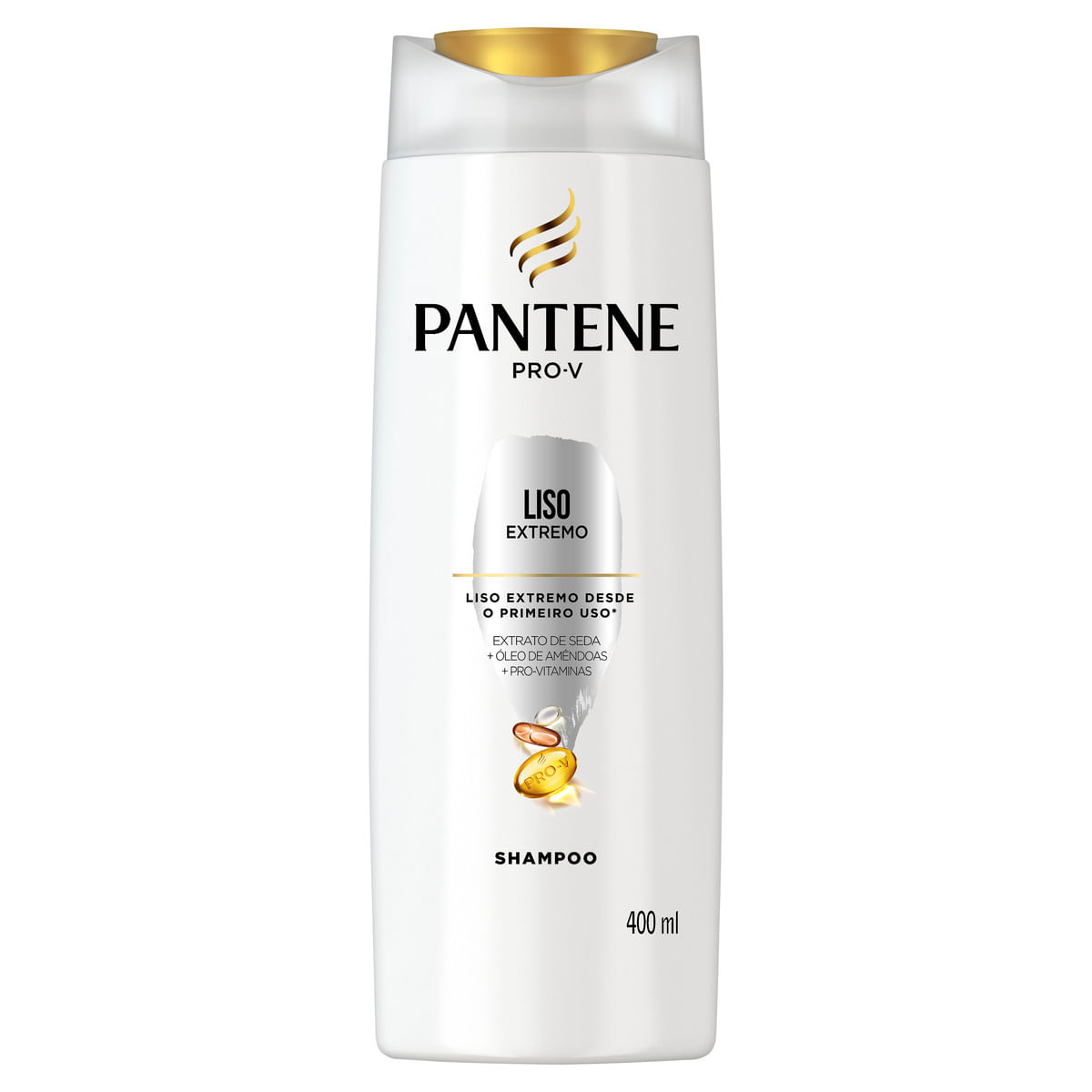 Shampoo Pantene Liso Extremo sem Sal 400ml