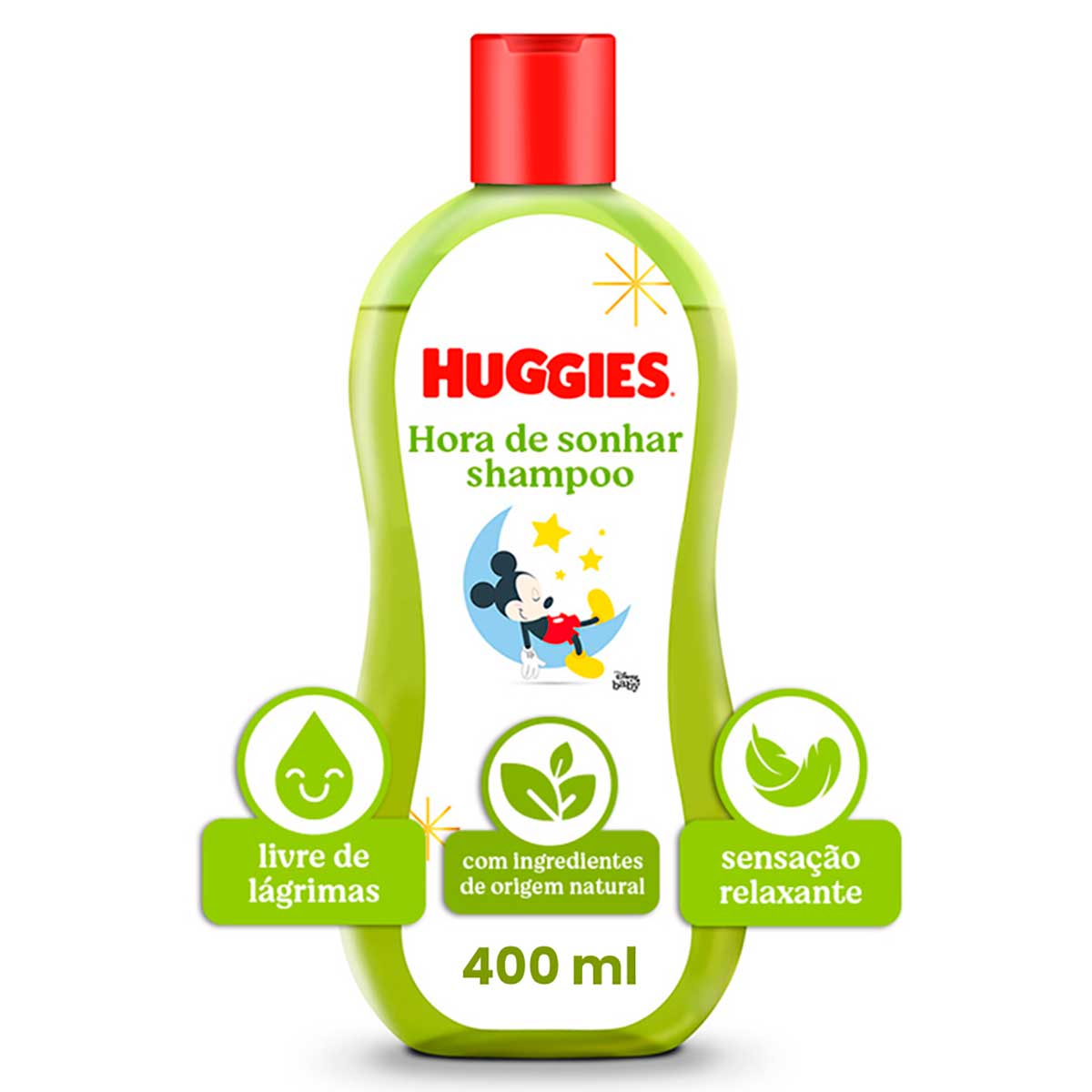 Shampoo para Bebê Huggies Hora de Sonhar 400ml