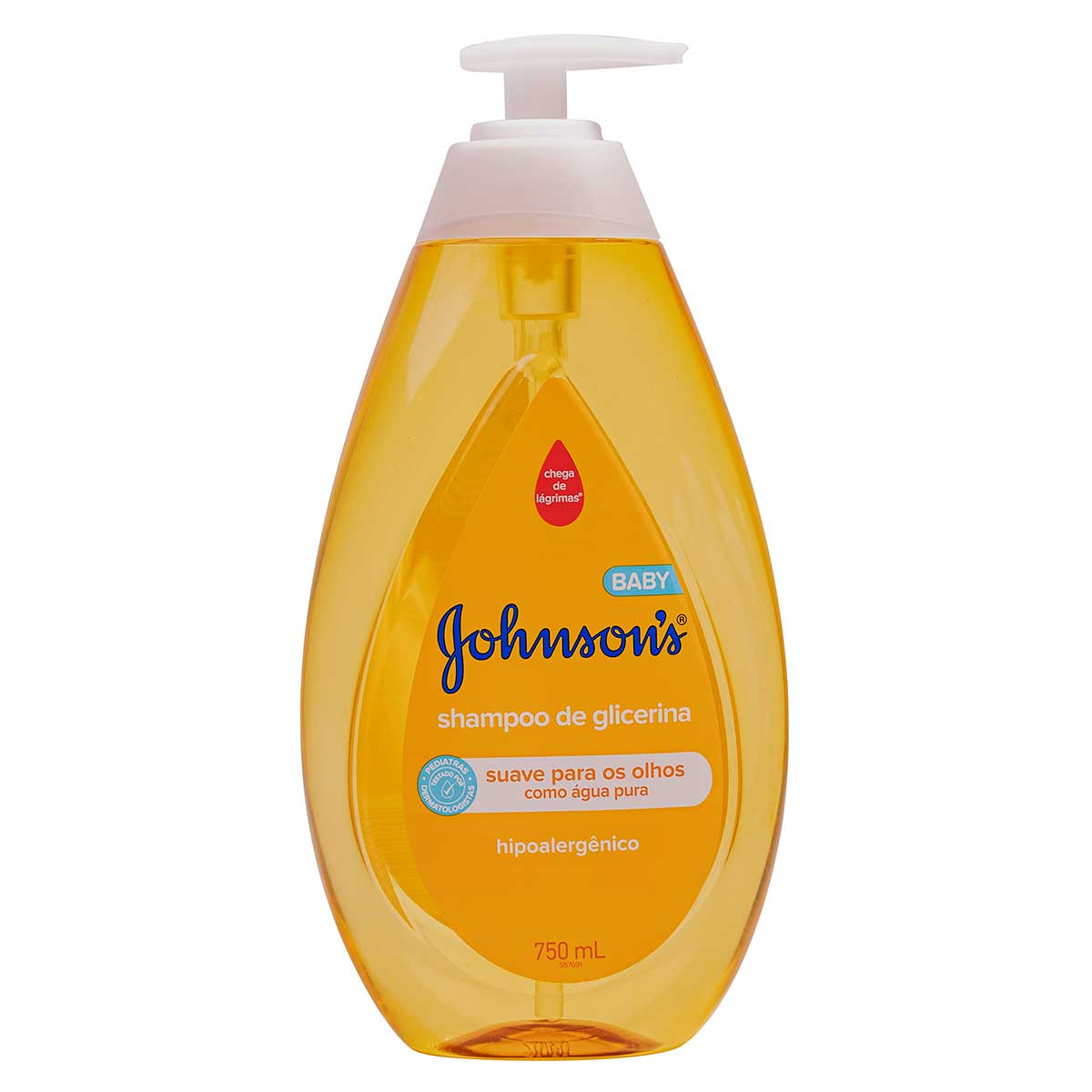 Shampoo para Bebê Johnson&apos;s Baby Glicerina 750ml