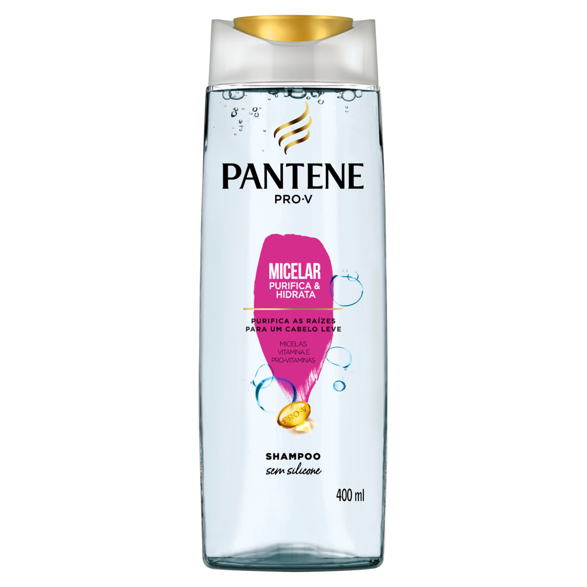 Shampoo Purifica &amp; Hidrata Pantene Micelar 400ml