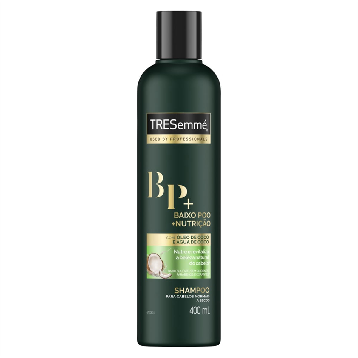 Shampoo TRESemmé Baixo Poo+Nutrição 400 ml