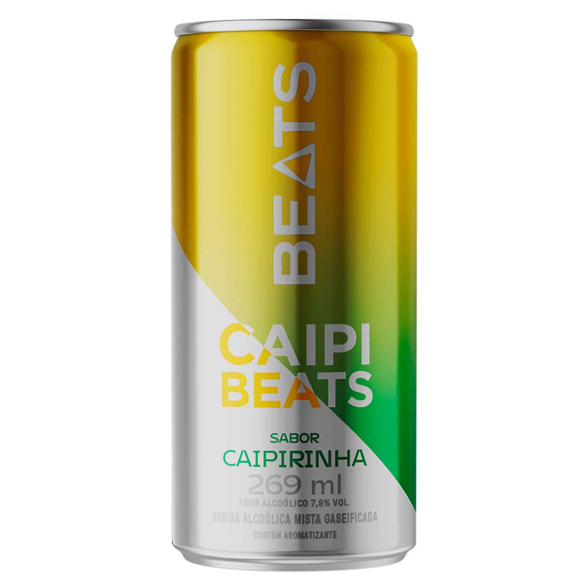 Bebida Mista Alcoólica Gaseificada Caipirinha Skol Beats Caipi Lata 269ml