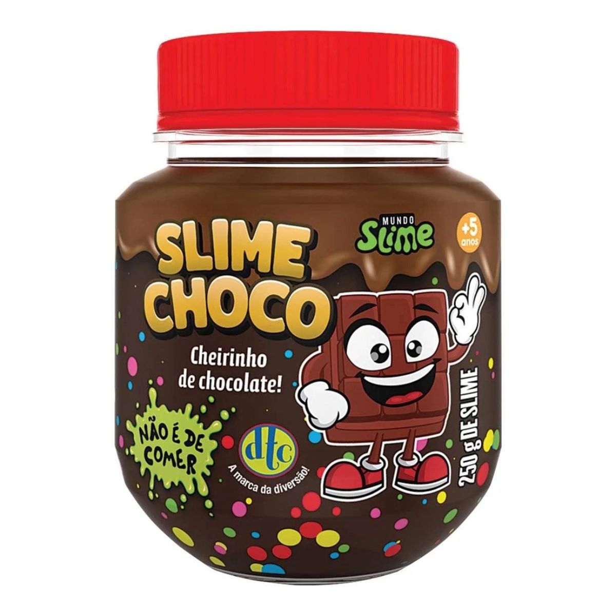 Slime Choco com Cheirinho de Chocolate de Avelã Dtc Toys