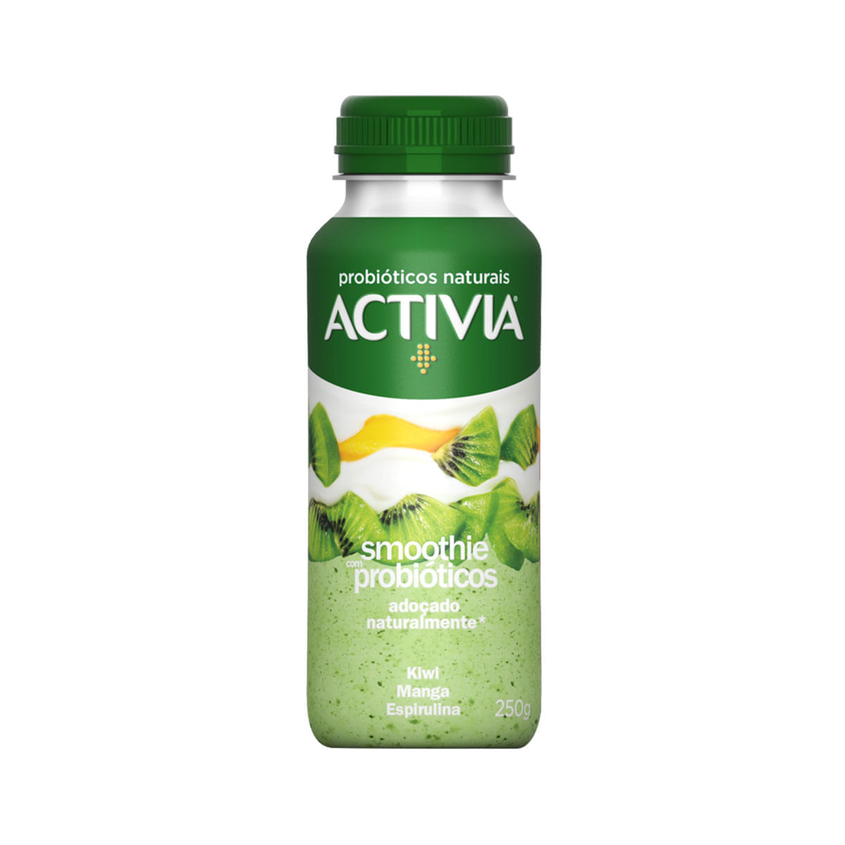 Smoothie Desnatado Activia Kiwi com Fruta 250g