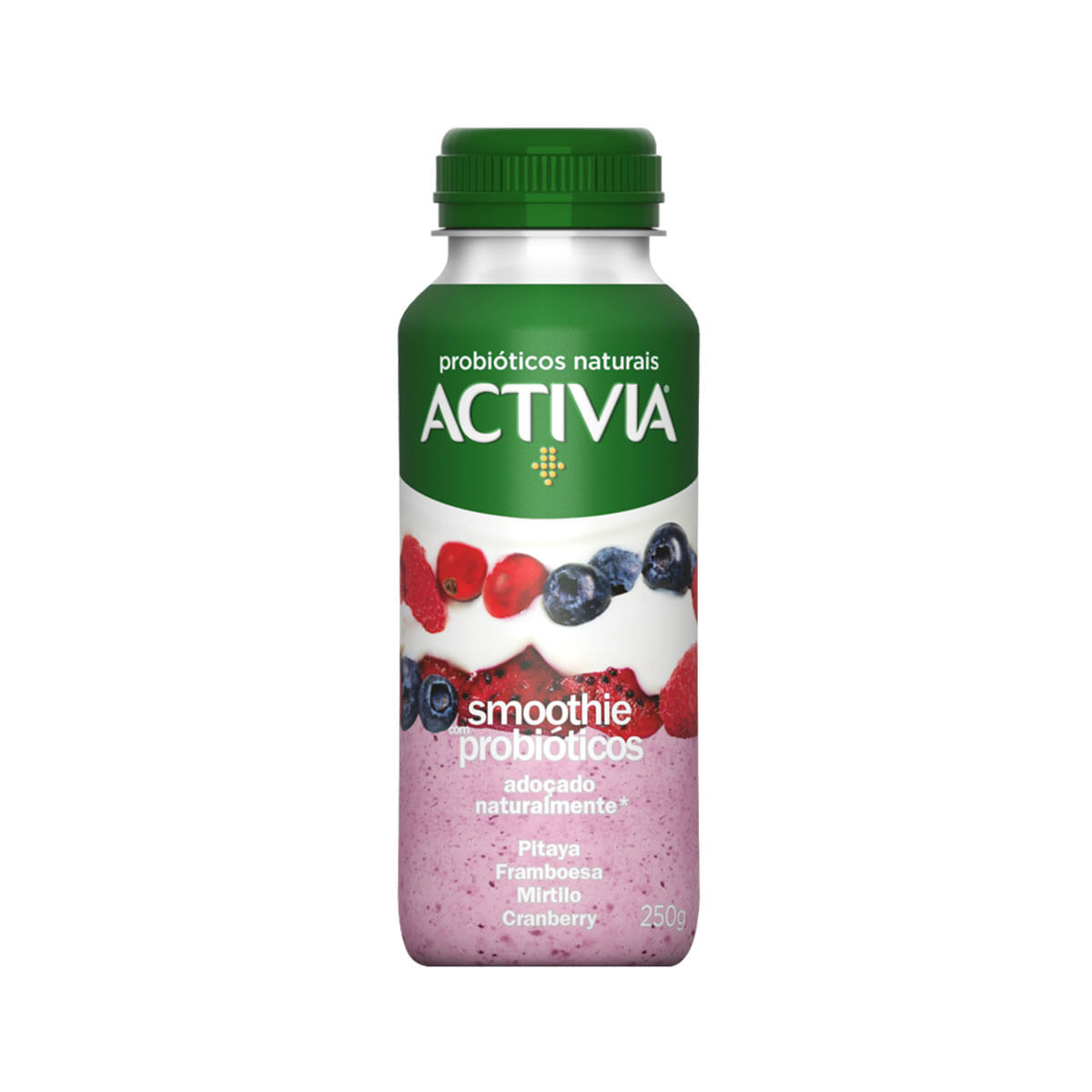 Smoothie Desnatado Activia Pitaya com Fruta 250g