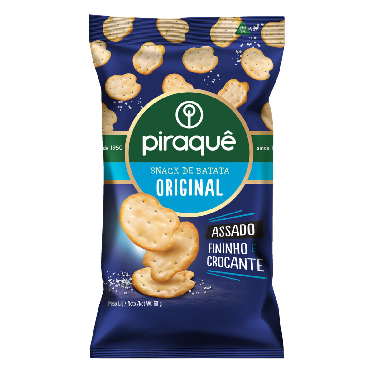 Snack de Batata Piraquê 60g