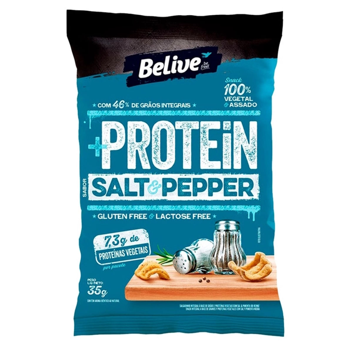 Snack Protein Belive Salt Pepper 35 g