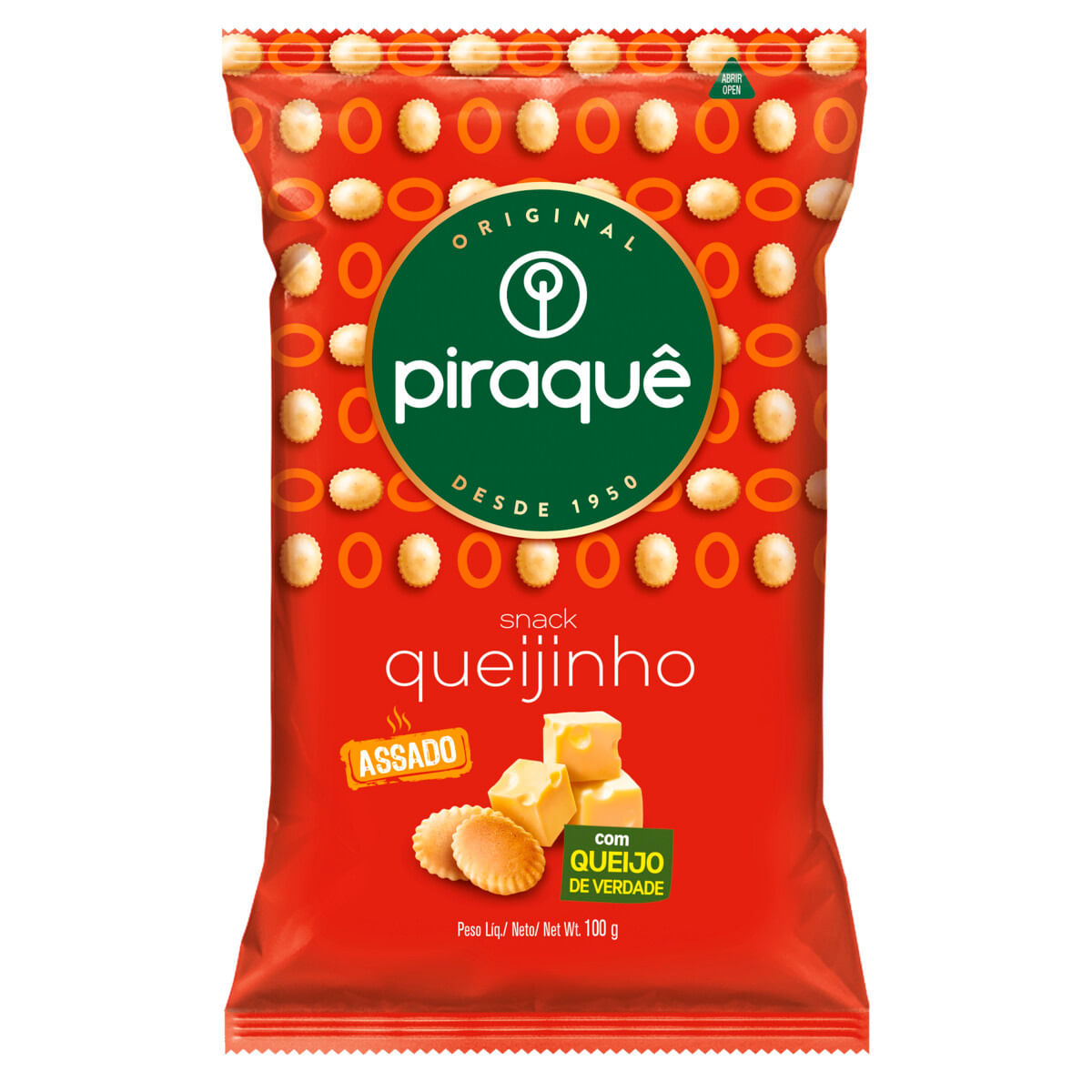 Snack Queijinho Piraquê 100g