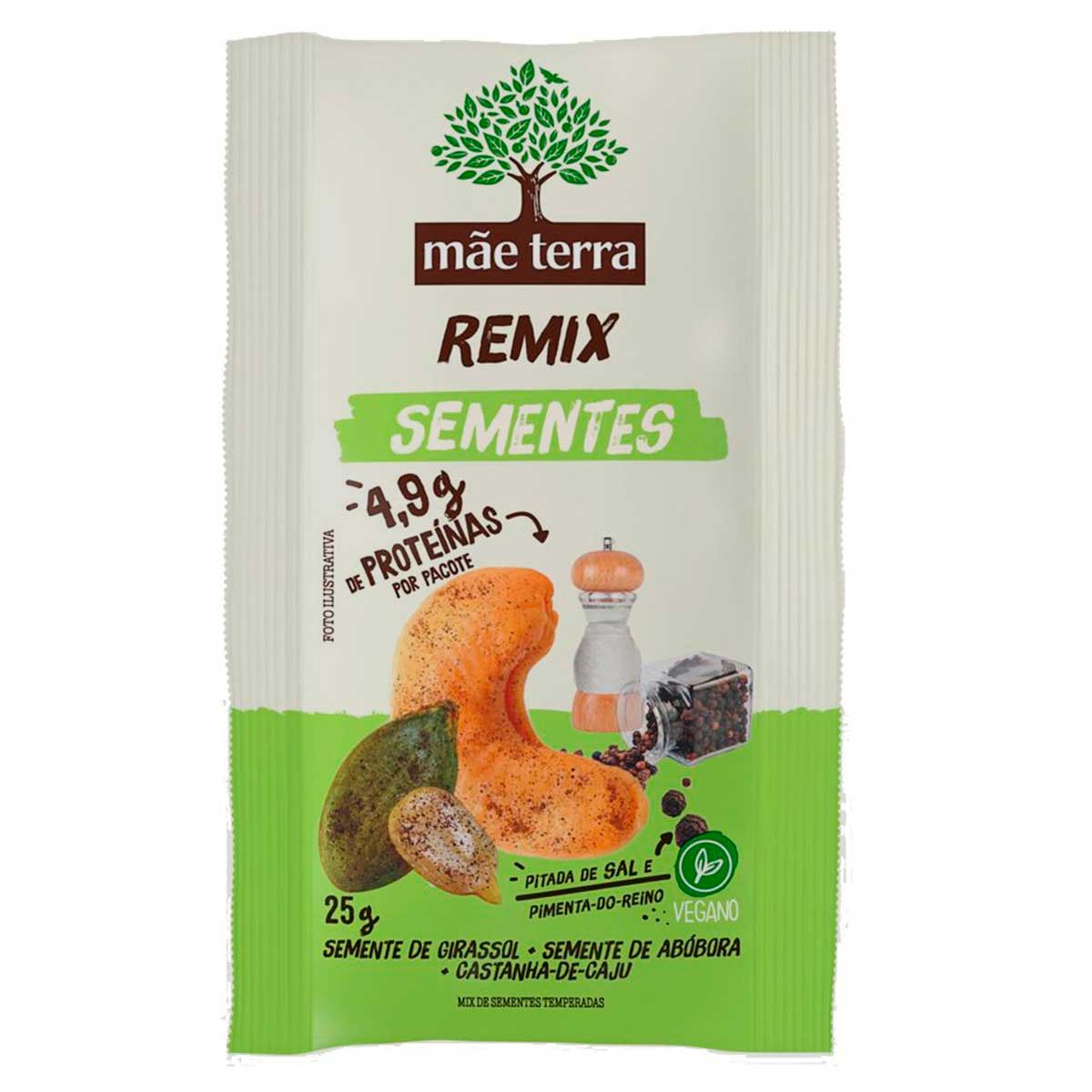 Snack Saudável MAE TERRA Remix Sementes 25 g