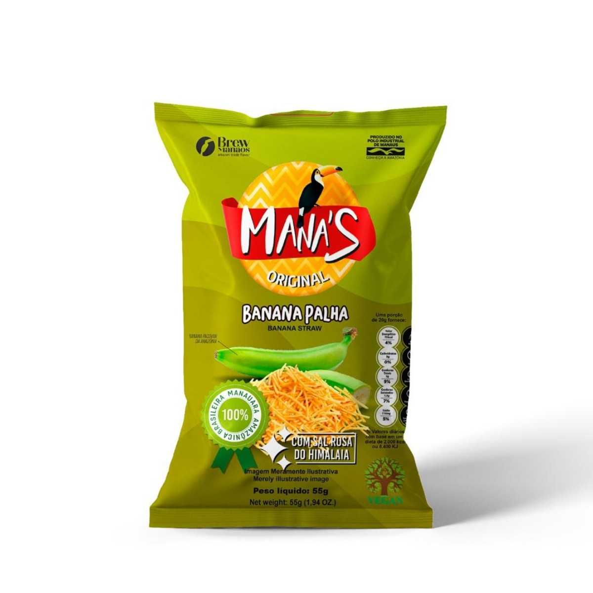 Banana Palha Manas 55 g