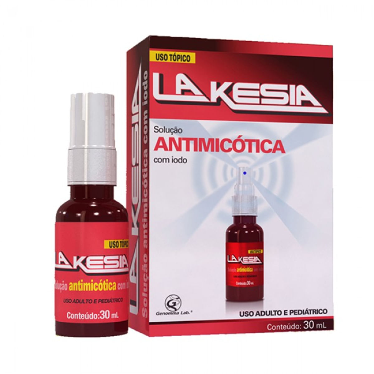 Solução Antimicótica LaKesia 30 ml