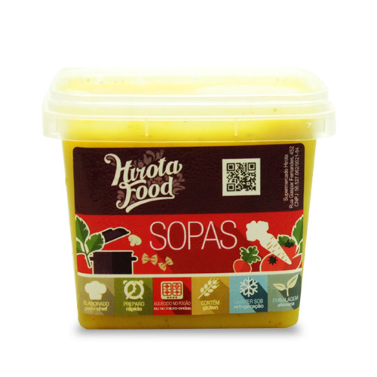 Sopa Creme de Legumes Hirota Food 450 g