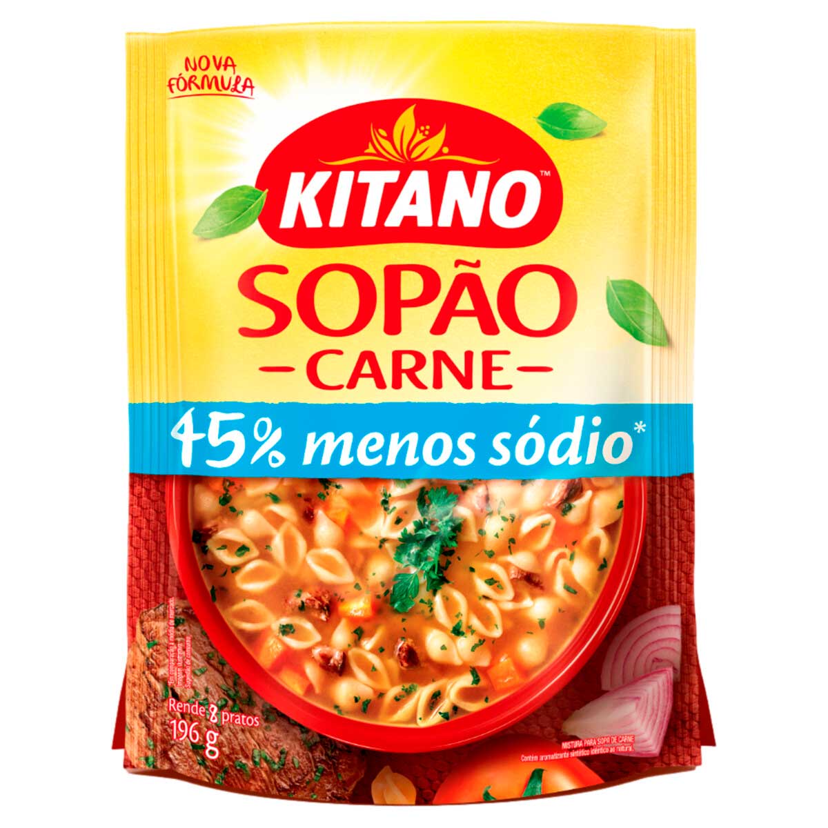 Sopão Sabor Carne Kitano 196g