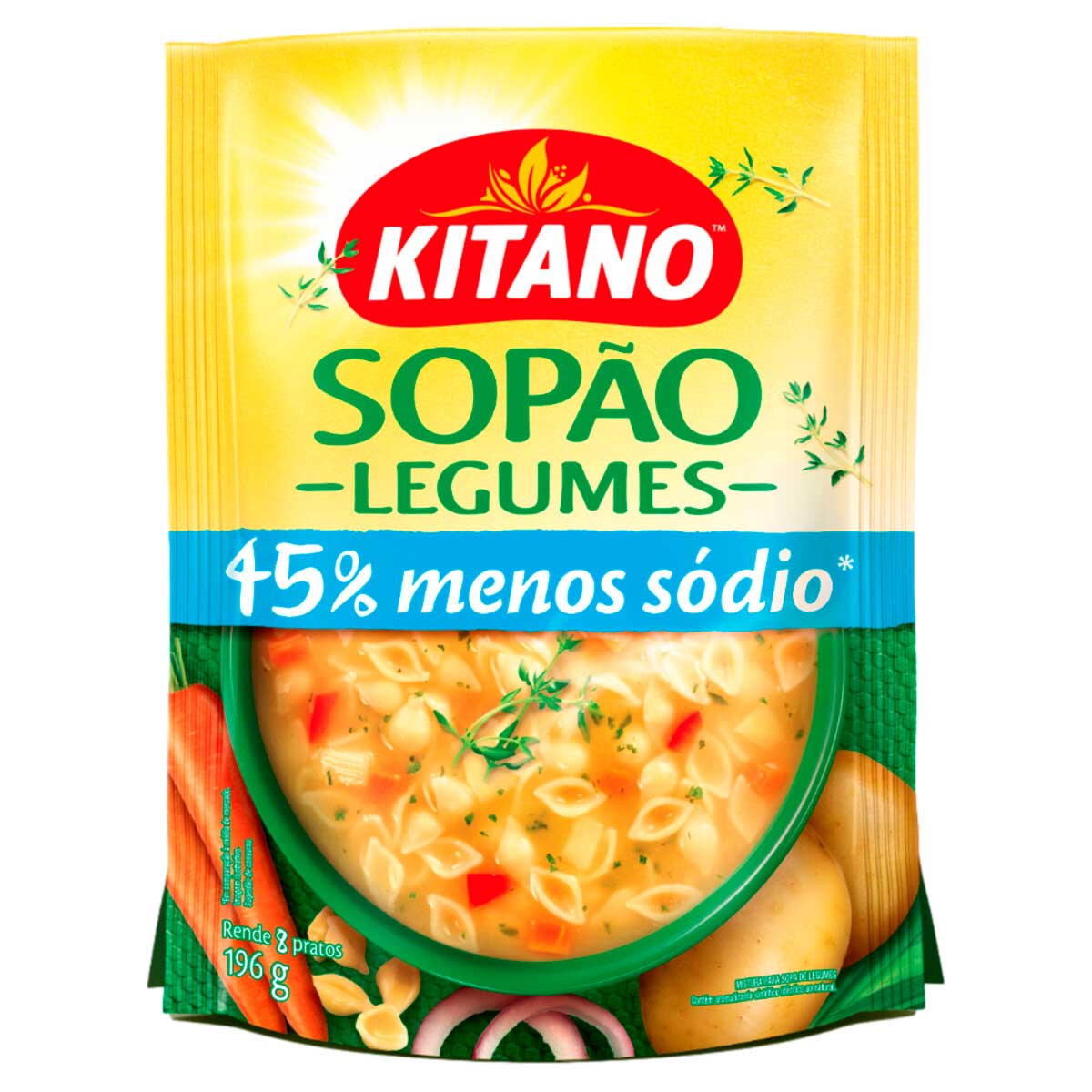 Sopão Sabor Legumes Kitano 196g