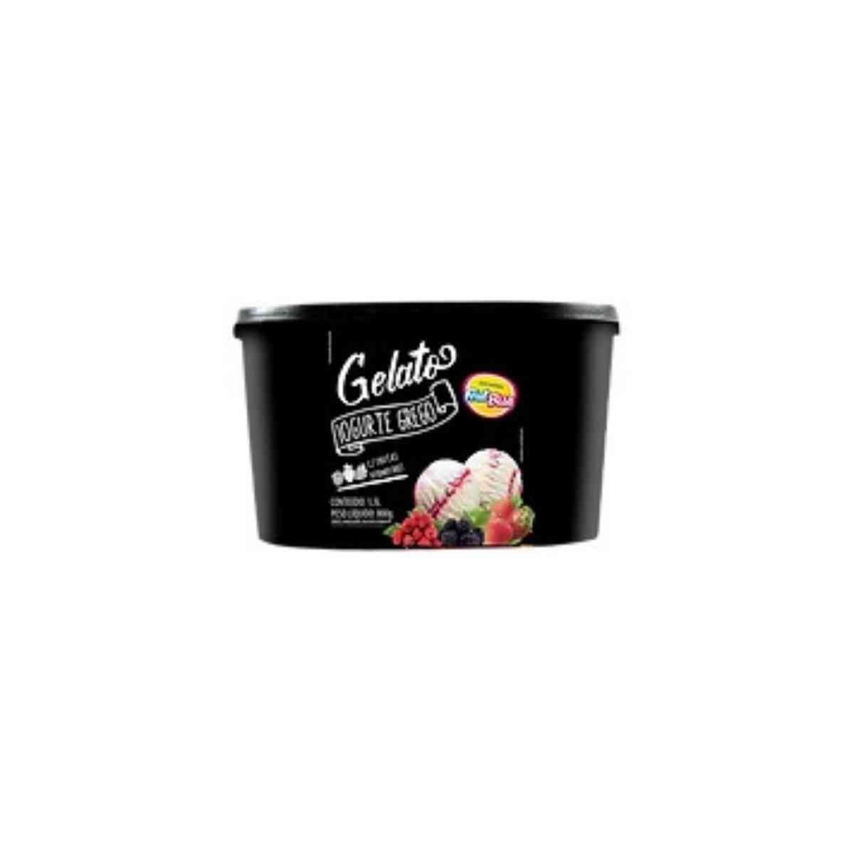 Gelato Frutbiss Iogurte Grego com Frutas Vermelhas 1,5 L