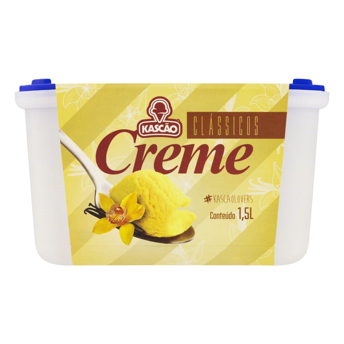 Sorvete Creme Kascão Clássicos 1,5 Litros