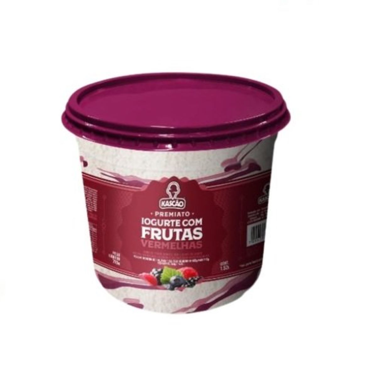 Sorvete Premiato Frutas Vermelhas Kascão 1,5 L