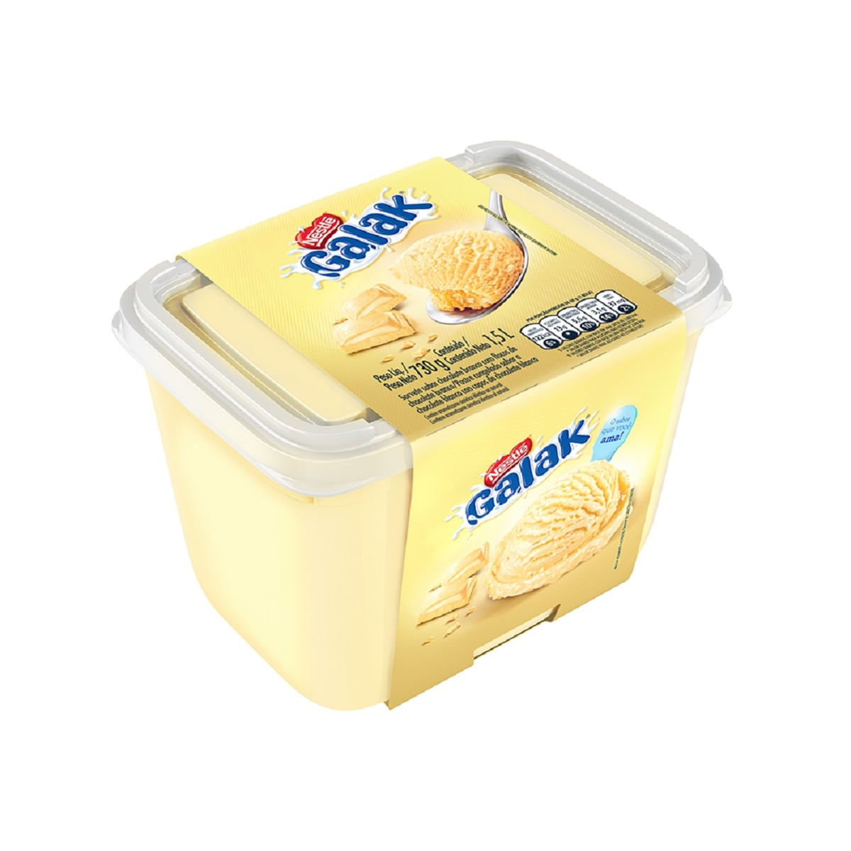 Sorvete Galak Nestlé 1,5 Litros