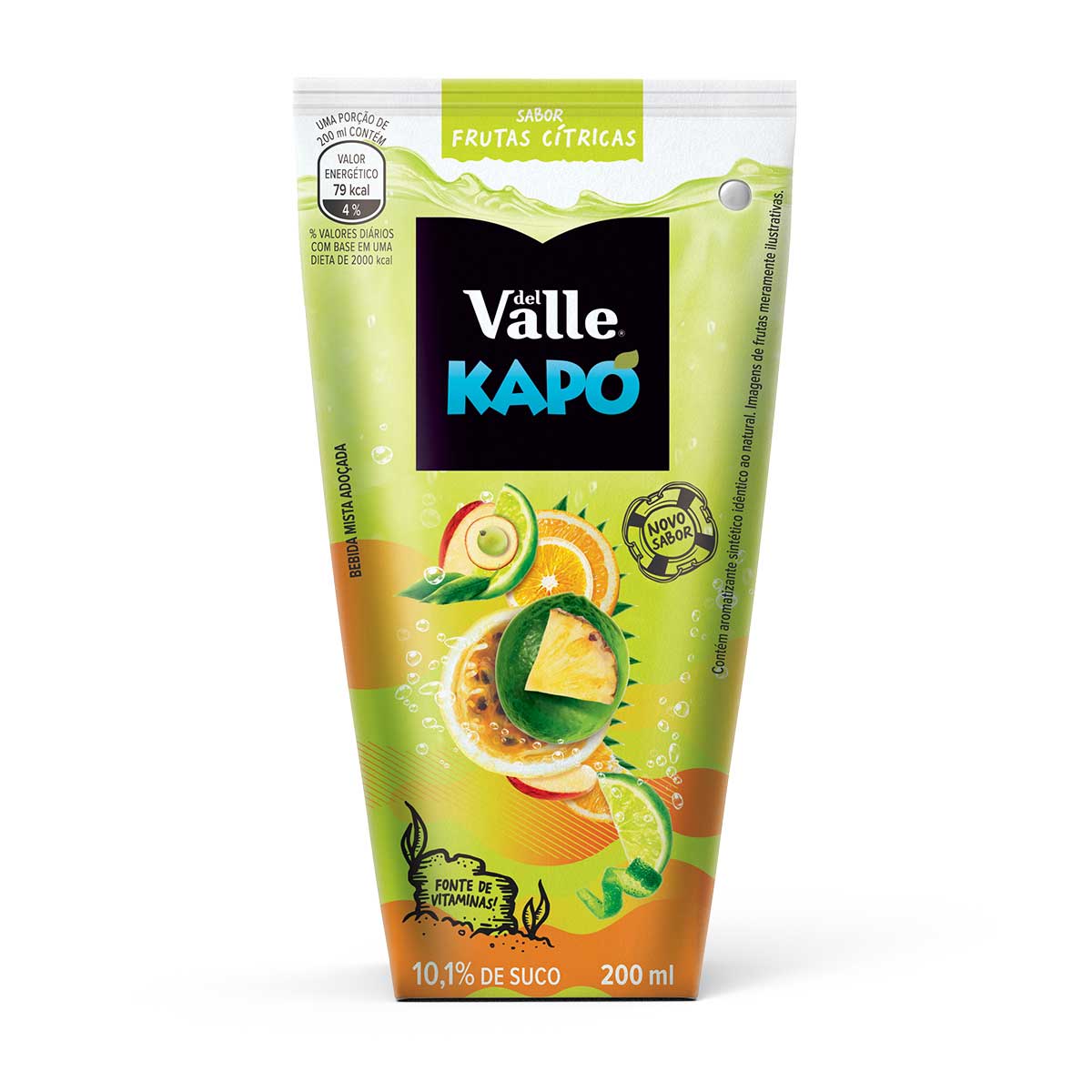 Suco de Frutas Cítricas Del Valle Kapo 200 ml