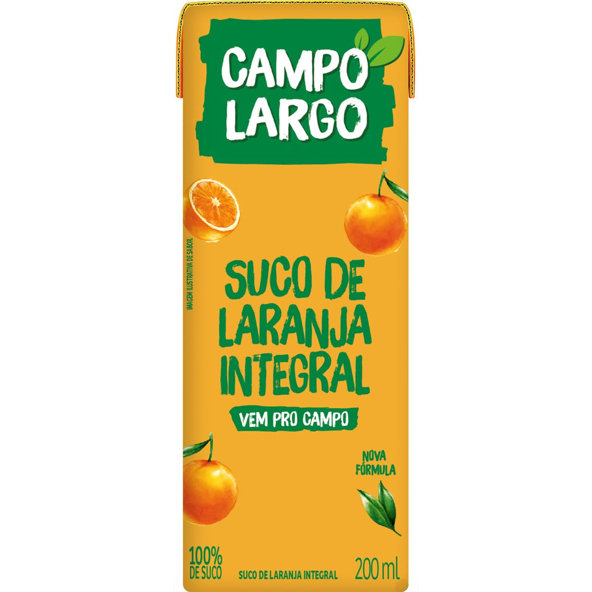 Suco de Laranja Campo Largo 200ml