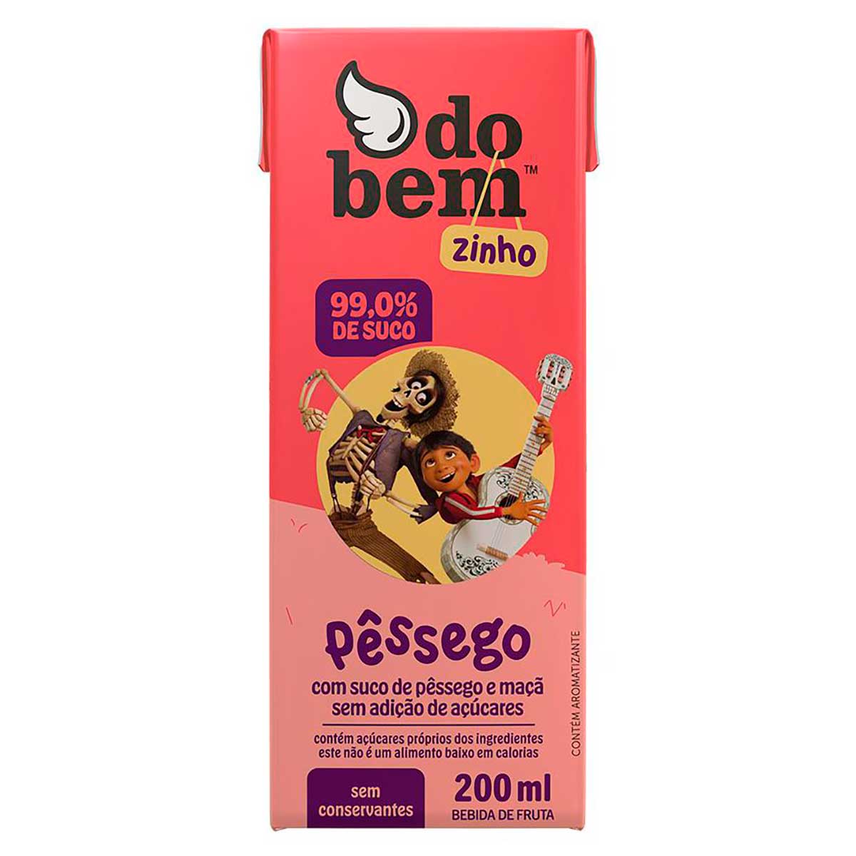 Suco Do Bem Pêssego Tetra Pak 200ML