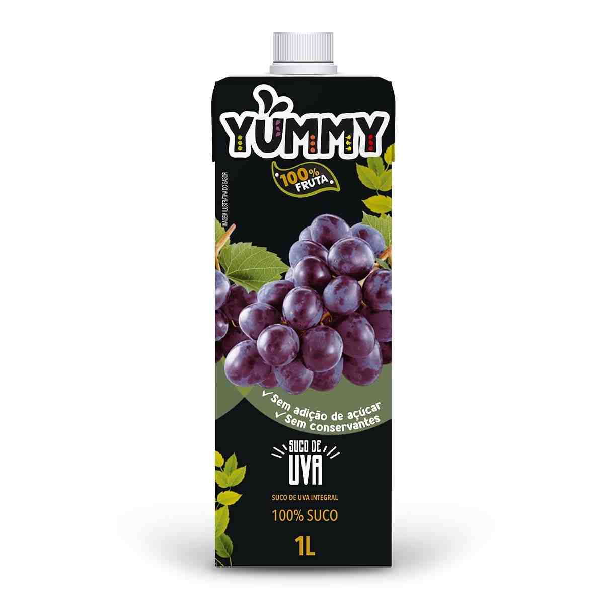 Suco Int Yummy Uva 1 l