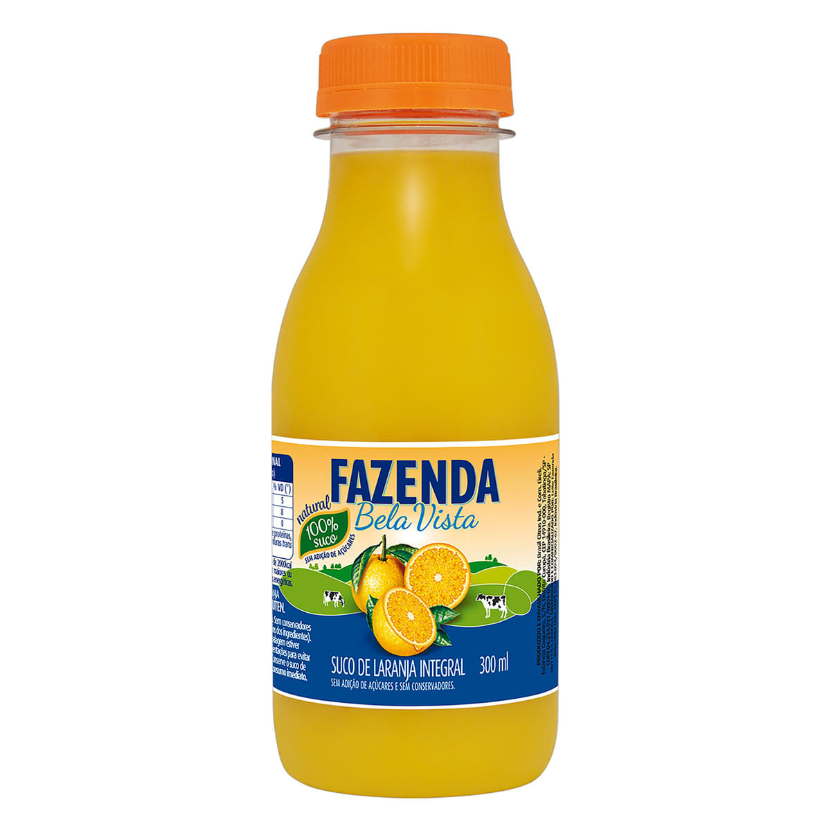 Suco Laranja Integral Fazenda Bela Vista 300 ml