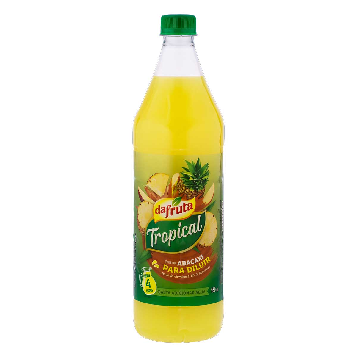 Suco para Diluir de Abacaxi Dafruta Tropical Garrafa 950 ml