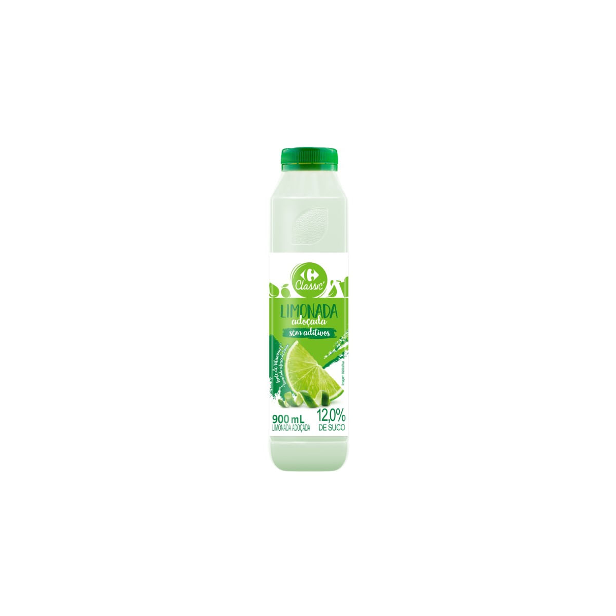 Limonada Adoçada Carrefour Viver 900 ml