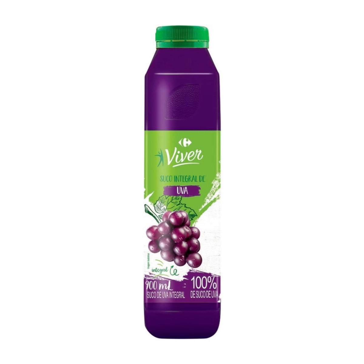 Suco Integral Uva Carrefour Viver 900 ml