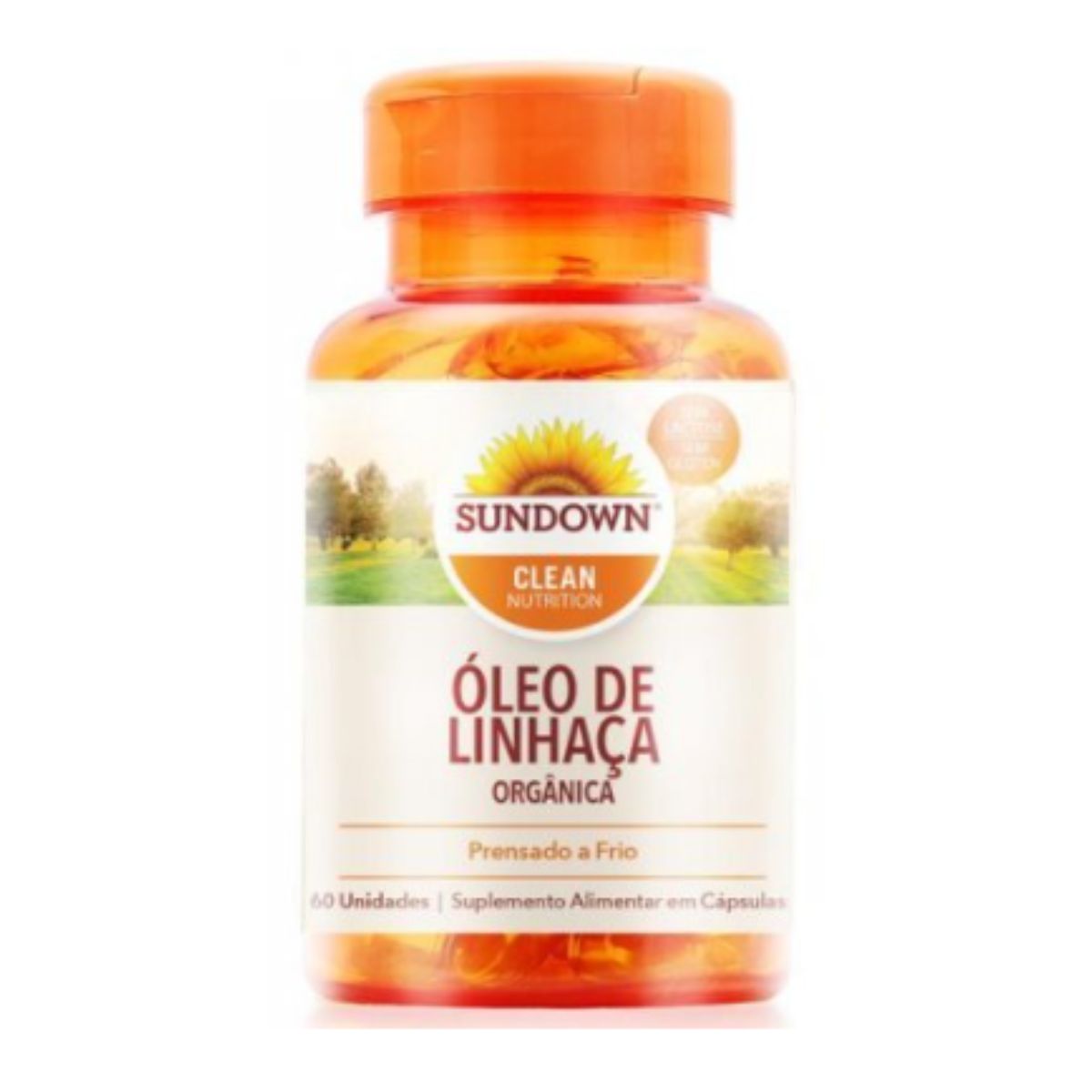 Óleo de Linhaça 1000 mg Sundown Vitaminas com 60 Cápsulas