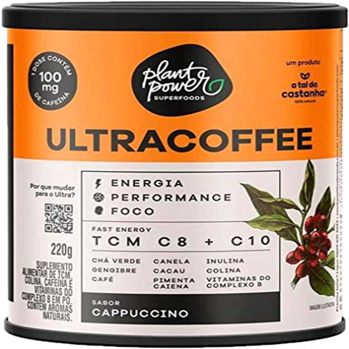 Suplemento Ultra Coffee Cappuccino 220 g