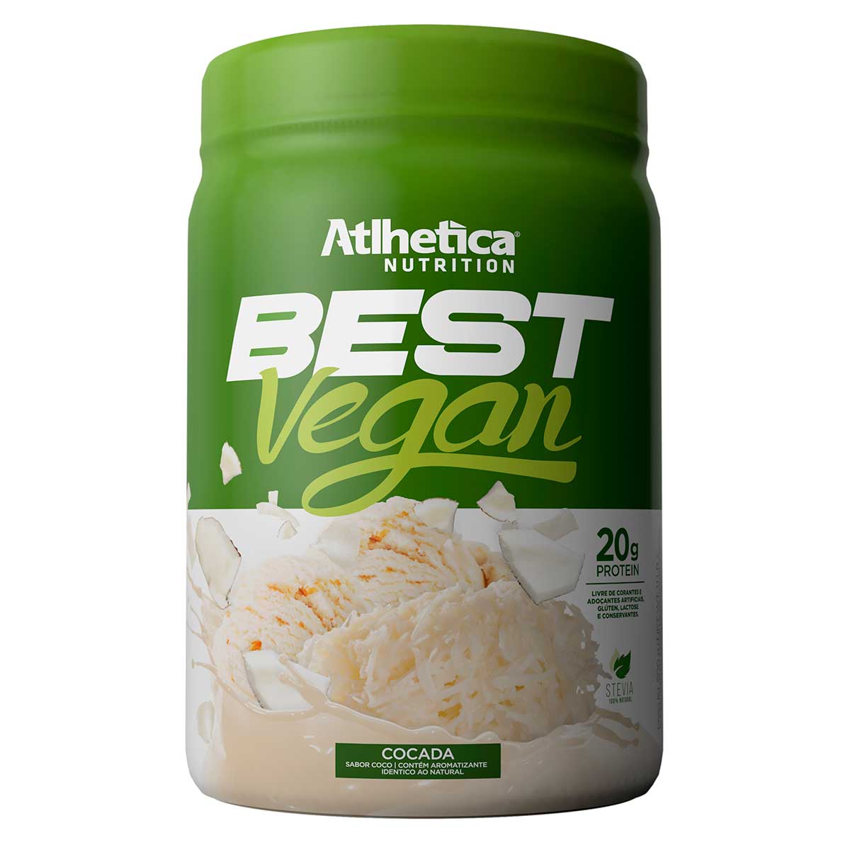 Suplemento Best Vegan Cocada Atlhetica Nutrition 500 g