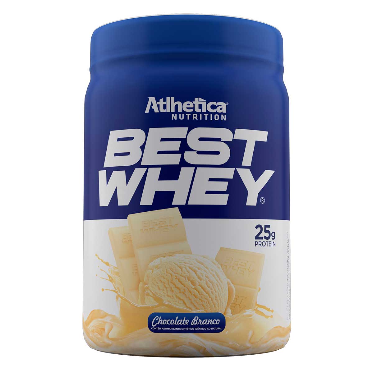 Suplemento Best Whey 25 g Protein Chocolate Branco Atlhetica Nutrition 450 g