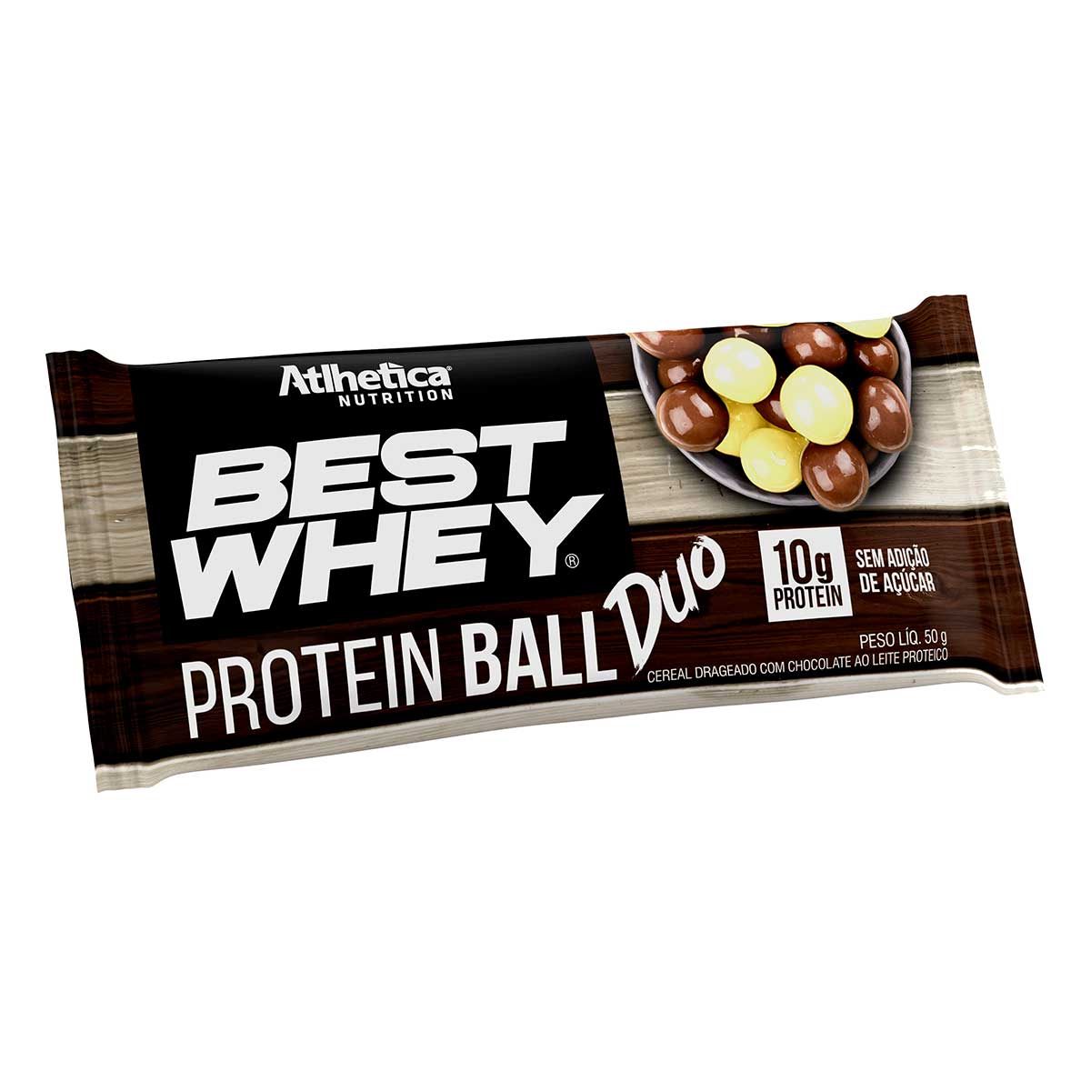 Suplemento Best Whey Protein Ball Duo Atlhetica Nutrition 50 g