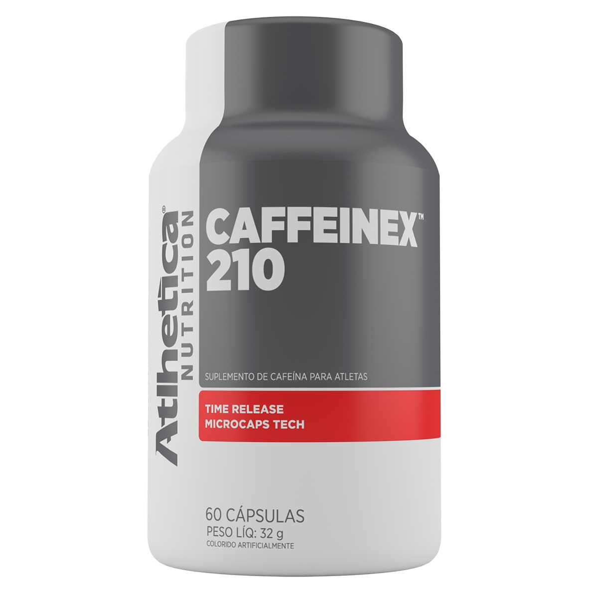 Suplemento de Cafeína Caffeinex 210 com 60 Cápsulas Atlhetica Nutrition 26 g