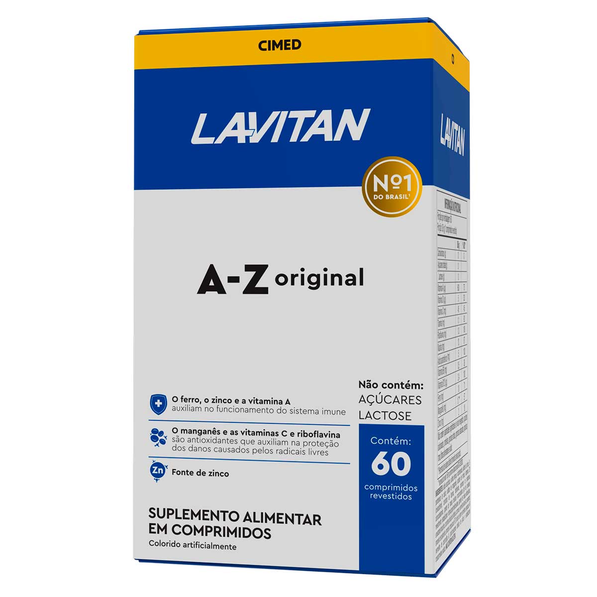 Suplemento Vitamínico Lavitan A - Z 60 Comprimidos