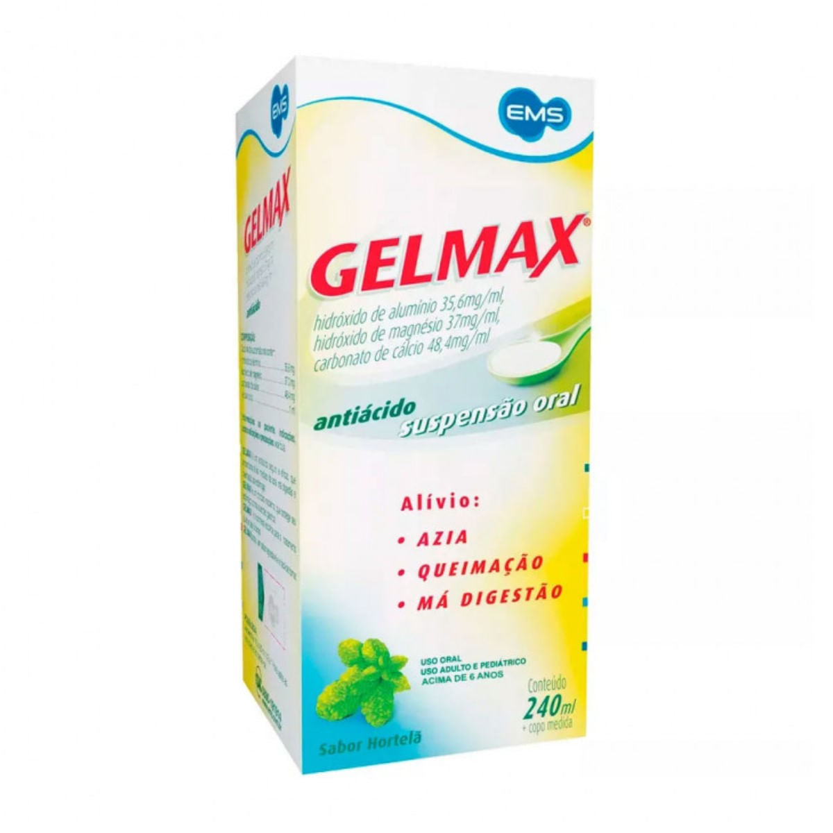 Suspensão Oral Gelmax 240ml