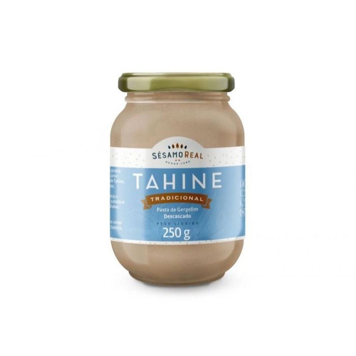 Tahine Tradicional Orgânico Sésamo Real 250 g