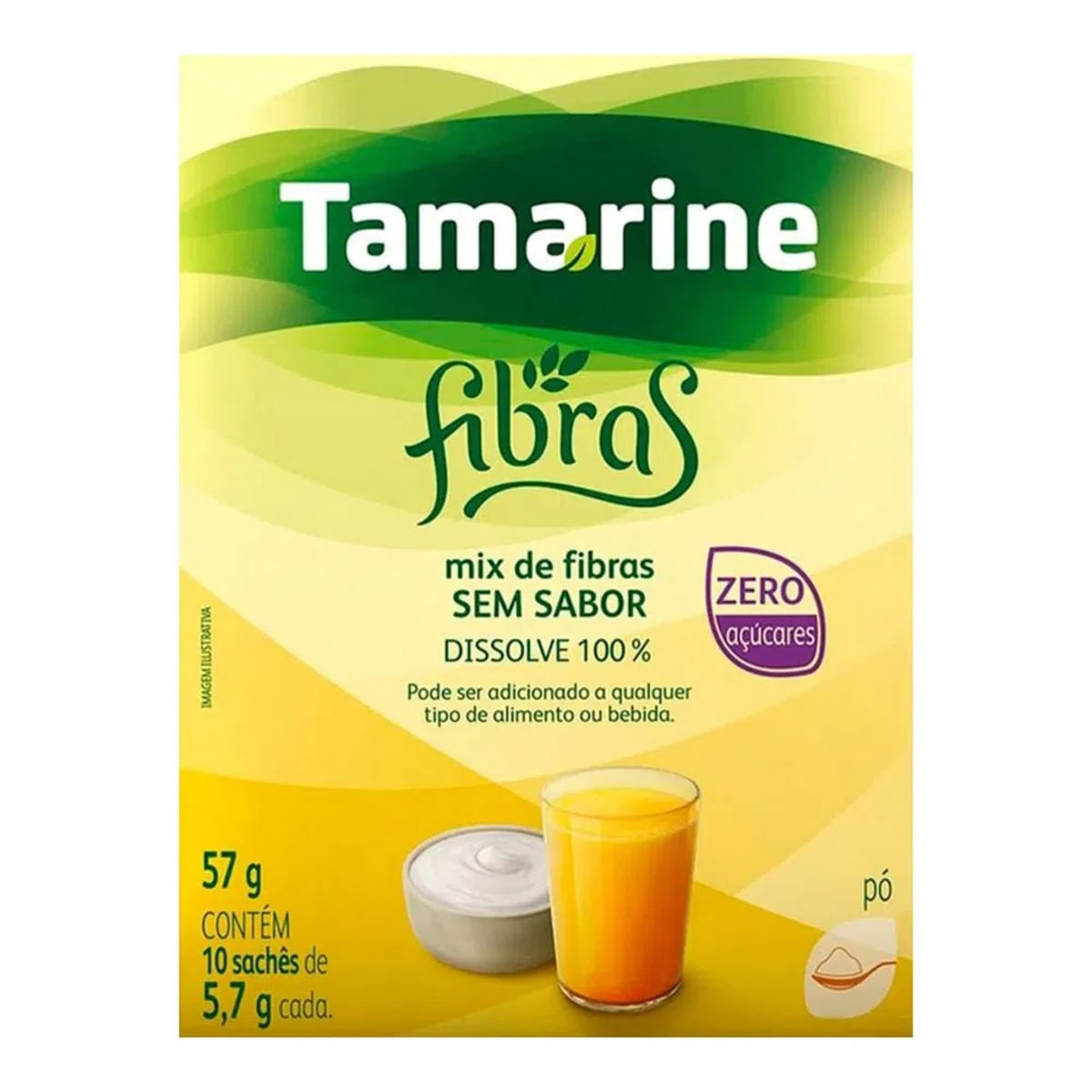 Tamarine Fibras com 10 sachês