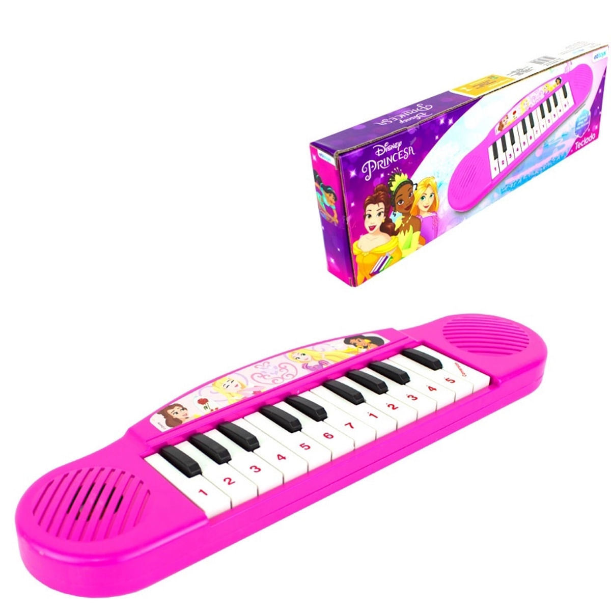 Teclado Princesas 13 Teclas Etitoys YD230