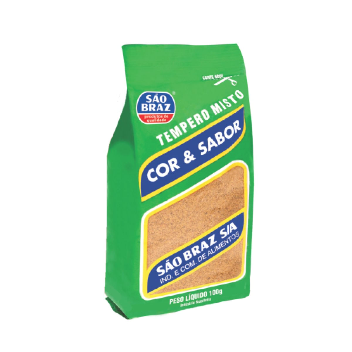 Tempero Misto São Braz Cor &amp; Sabor 100 g