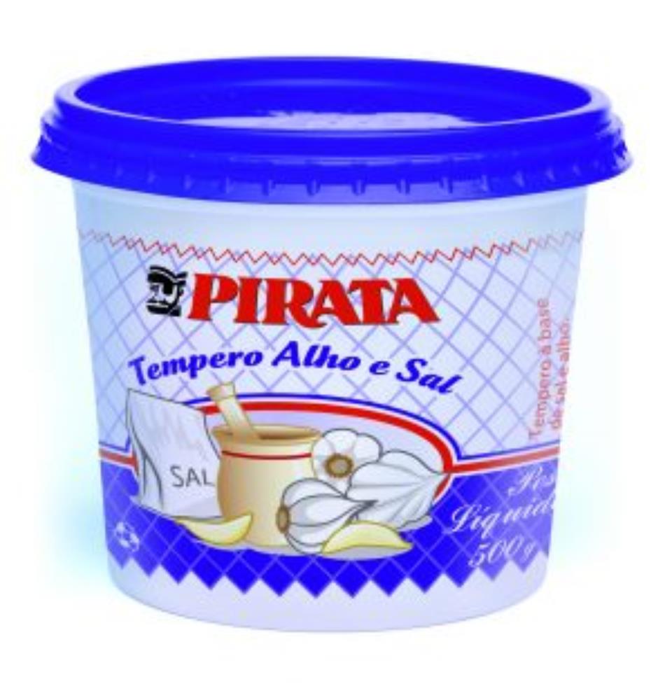 Alho E Sal Pirata Pote 500 g